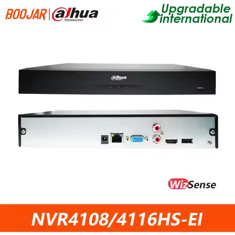 Dahua Original NVR4108HS-EI 8CH NVR4116HS-EI Compact 1U 1HDD WizSense Network Video Recorder AI Face