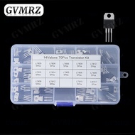 14Values 70PCS Voltage Regulator TO-220 Each 5PCS KIT L7805 L7806 L7808 L7809 L7812 L7815 L7912 LM31