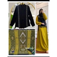 New Gamis Twill Uniqlo/Gamiskaftan/Kaftan/Gamis Anjani/Gamis Saulin