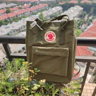 【READY STOCK】【LARGE 16L】Fjallraven kanken Large size 16L Arctic Fox New Outdoor Bag Totepack Large Capacity Shoulder Messenger Bag Large size 16L