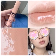 Son Môi NYX Butter Gloss Mirror Jelly Glass Lip Tint Milk Tea Peach Flavor BLG16 Dưỡng Ẩm Môi Mềm Mạ