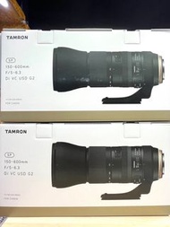 全新Tamron 150-600mm f5-6.3 G2 for canon