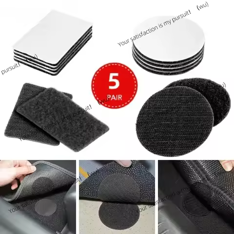 5PCS Car Carpet Tape Adhesive Sticker for BMW E46 E90 E60 F10 F30 E39 E36 F20 E92 E87 G30 X5 E70 E91