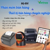"Professional Shop Combo 2: Handheld Android Pos Machine - Receipt Printer - Barcode Printer - Barco