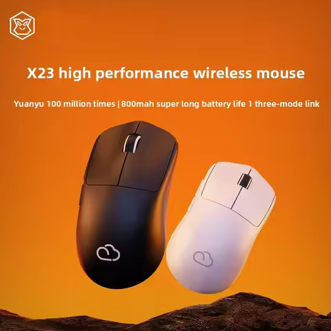 EWEADN X23 Wireless Bluetooth Tri-Mode Mouse - Lightweight Design with PAW3311 Sensor for Gaming & O