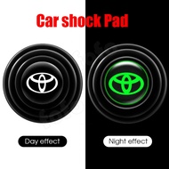 [Ready Stock]4Pc Toyota Luminous Car Door Soundproof Patch Shock Absorption Gasket Rubber Stickers Anti Collision Pad for Toyota Coolant Wish Vios Cross Crown Hilux Passo Altis Camry Harrier Innova Rush Yaris Alphard Hiace Fortuner Vellfire Corolla Avanza