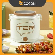 COCONI free shipping new electric cooking pot dormitory students multi-functional one mini electric pot electric hot pot instant noodle pot instant food 1-2 people