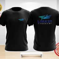 PAMERAN LIMA LANGKAWI 2025 LIMA25 DESIGN 3 TSHIRT ROUND NECK FOR ALL