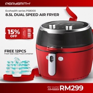 PerySmith Dual Speed Air Fryer 2XL Size Ecohealth II Series (8.5L) PS8000