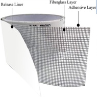 【LADYFT】Screen Patch Repair Kit Repair Tape Fiberglass Covering Mesh Tool