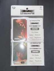 出 le sserafim tmoney 交通卡 金采源 宮脇咲良 chaewon sakura t money