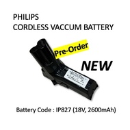 【Pre-Order 5 days 】【Local Warranty✅】Philips Cordless Vaccum Battery 18V & 25.2V FC6901 FC6801 FC6903