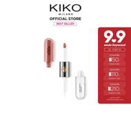 KIKO MILANO Unlimited Double Touch อันลิมิเต็ด ดับเบิ้ล ทัช (ลิปติดทน กันน้ำ ลิปแมท ลิปกลอส ลิปจิ้มจ