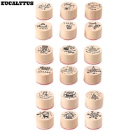 EUCALYTUSS 6pcs/set Blessing Greeting Words Stationery Fashion Happy Birthday Painting Drawing Suppl