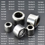 2 Pcs HK Needle Bearings HK0408 HK0509 HK0608 HK0609 HK0709 HK0808 HK0810 HK0812 HK081410 HK081412 N