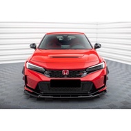 Honda civic Type R FL5 Hatchback Carbon fiber MX Design front side rear lip skirt diffuser bodykit b