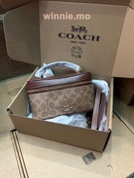 全新✨Coach Rainer kay 盒子包 單肩包 斜孭袋