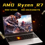 ASUS AMD Ryzen7 Laptop โน๊ตบุ๊ค คอมพิวเตอร์ 15.6" 8GB RAM 128GB/512GB SSD Gaming Notebook โน้ตบุ๊คบางและเบา โน๊ตบุ๊คถูกๆๆ ปลดล็อคลายนิ้วมือ