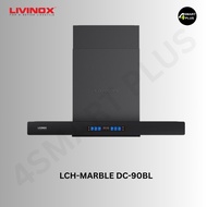 LIVINOX COOKER HOOD LCH-MARBLE DC-90BL 90CM BLACK 2050M3/H