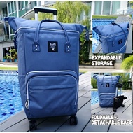 Resizeable 360° 4-Wheel Trolley Bag (SG Seller)