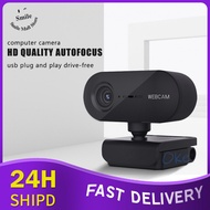 1080P HD webcam  Automatic focusing Web cam noise-cancelling microphone For PC Laptop PC Online clas