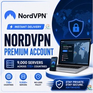 [Instant Delivery] Nord VPN Premium Account - PC / Mobile App / TV