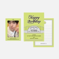 YUSHI NCT WISH BIRTHDAY PARTY CARD