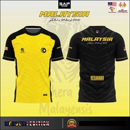 Malaysia Harimau Malaya Jersey T-Shirt MERDEKA EDITION Microfiber Mini Eyelet - LIMITED EDITION