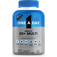OneADayMens50+Health Advantage Multivitamins, Men's Vitamins, Contains Vitamin A, C, E, B6, B12, Cal