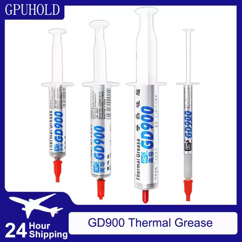 GPUHOLD GD900 Thermal Grease 0.5g/1g/7g/15g/30g CPU Cooler Thermal Paste Heatsink Processor Thermal 
