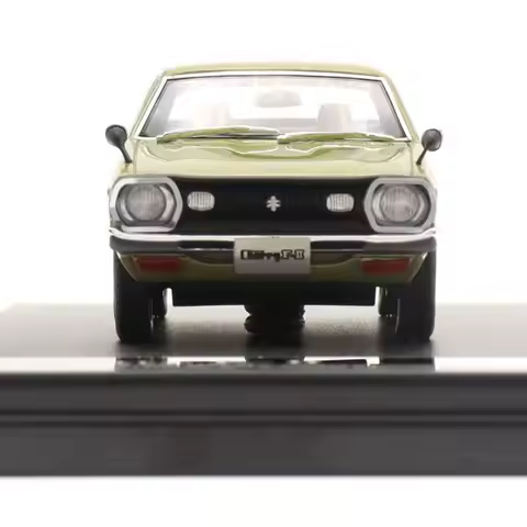 1:43 Hi Story for Nissan Cherry F2 COUPE GX 1974 Resin Car Model Vehicles High End Car Toys Model Co