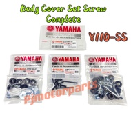 Y110 SS Y110SS Y110-SS - Complete Set Body Cover Set Screw & Leg Shield Skrew & Handle Cover Upper L