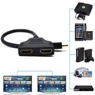 Male HDMI To Dual HDMI 2 Female Splitter Cable Adapter for Multimedia Devices Converter HDMI