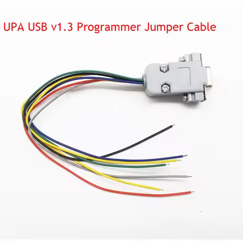 UPA USB v1.3 Programmer Jumper Cable CAS Connector DB9 Eeprom Adapter With AS-Tools Read For CAS2 CA