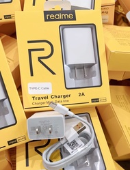 ชุดชาร์จ Realme 5V-2A MAX Type C หัวชาร์จพร้อมสายชาร์จ ของแท้ ใช้ได้กับ เรียวมี ทุกรุ่น สายชาร์จหัวเ