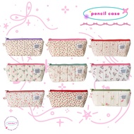 Slim triangle pencil case (floral/coquette) | Sewnbyz