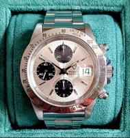 💢中古 TUDOR 79180 Big Block Chrono  銀面熊貓，勞的勞底