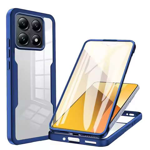 360° Protection Shockproof Case For POCO F7 Ultra F6 F5 F3 POCO M2 M3 M4 Pro M6 M7 Pro Funda Double 