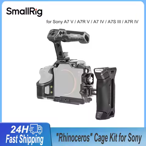 SmallRig "Rhinoceros" Camera Cage Kit For Sony A7V A7RV A7IV A7S III A7R IV Quick Release UltraLight