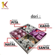 GANTUNGAN One Family 4-in-1 Christmas Tree Decorations Combination C643 Christmas Accessories Packag