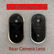 For xiaomi poco c71 Back Rear Camera Glass Lens Replacement
