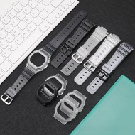 Fit for GW-B5600/5000 Ice Resin Band & Case | DW-5600SKE/BB/SK/LS Replacement | Durable Stylish Watc