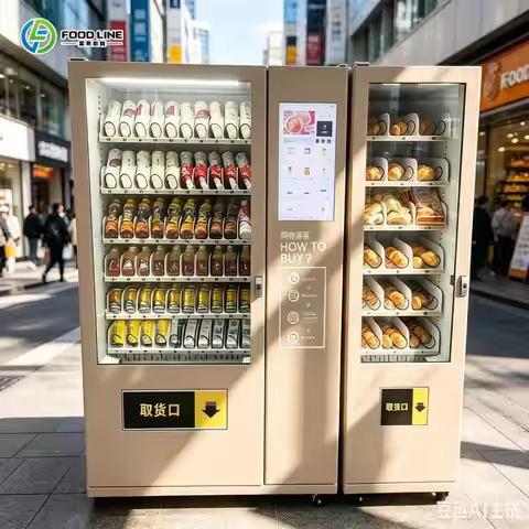 Auto Snack Bottled Water Cold Drink Vending Machine Convenient Store Vending Machines for Drinks Sna