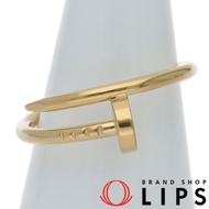 Cartier Juste un Clou Ring SM B4225900 (#16 width: 0.2-0.7cm) K18สีเหลืองทอง #54 Refurbished Excelle