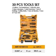 DINGQI Tool Set Wrench Tool Set 30Pcs Tool Set 10100123