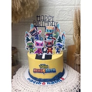 Talking Tom Hero Dash Topper Cake