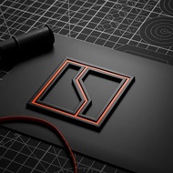 Zeekr 001 007 X โลโก้โลหะส่วนบุคคล แทนที่โลโก้เดิม