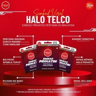 (2FREE GIFT) SIMKAD HALOTELCO TUNETALK COVERAGE CELCOM DIGI