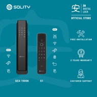 SOLITY GEA-1000K Door Lock + SOLITY G1 Gate Lock | AN Digital Lock