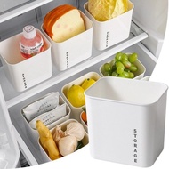 Large Capacity Divided Food Container Fridge Organizer Box Space-saving Storage Box Side Door Organi